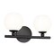 Z-Lite Neoma Vanity, 2-Light, 13.5 In.W x 6.75 In.L x 7.25 In.H, Matte Black/Opal Etched 1100-2V-MB - alternate 4